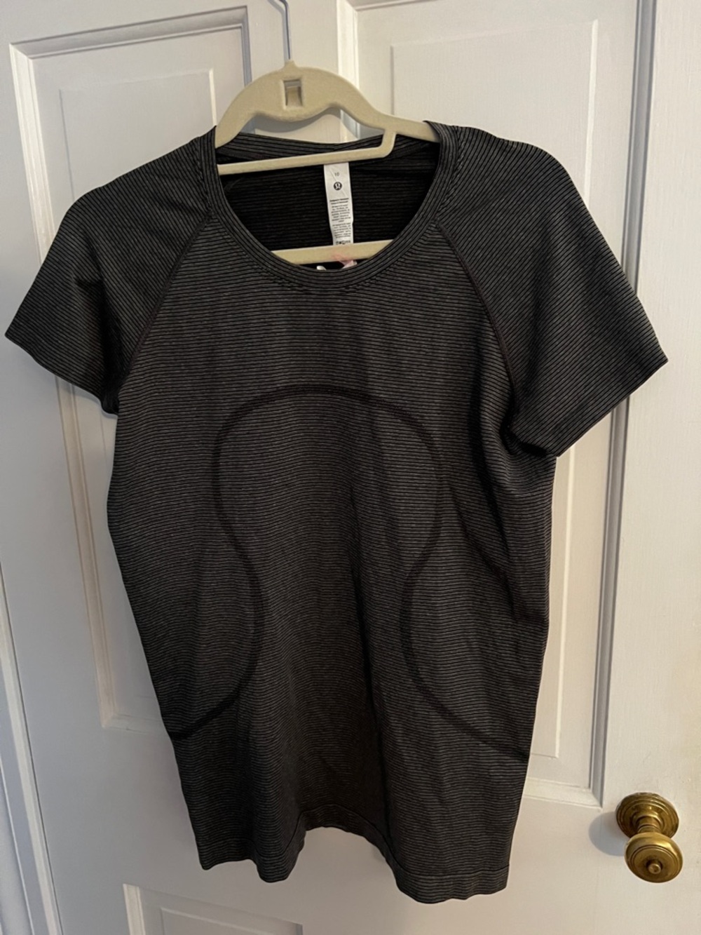 Lululemon Swiftly Tech t-shirt, striped